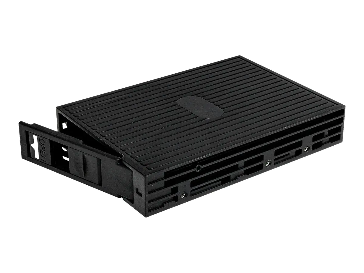 StarTech 2,5 Zoll SAS / SATA / SSD auf 3,5" SATA Festplatten Konverter - Laufwerksschachtadapter - 3,5" auf 2,5" (8.9 cm to 6.4 cm) - Schwarz - für P/N: S352BU33HR, SATDOCK5U3ER, SATDUP11IMG, SATERASER4, SATSASDUPE11, SU2DUPERA11