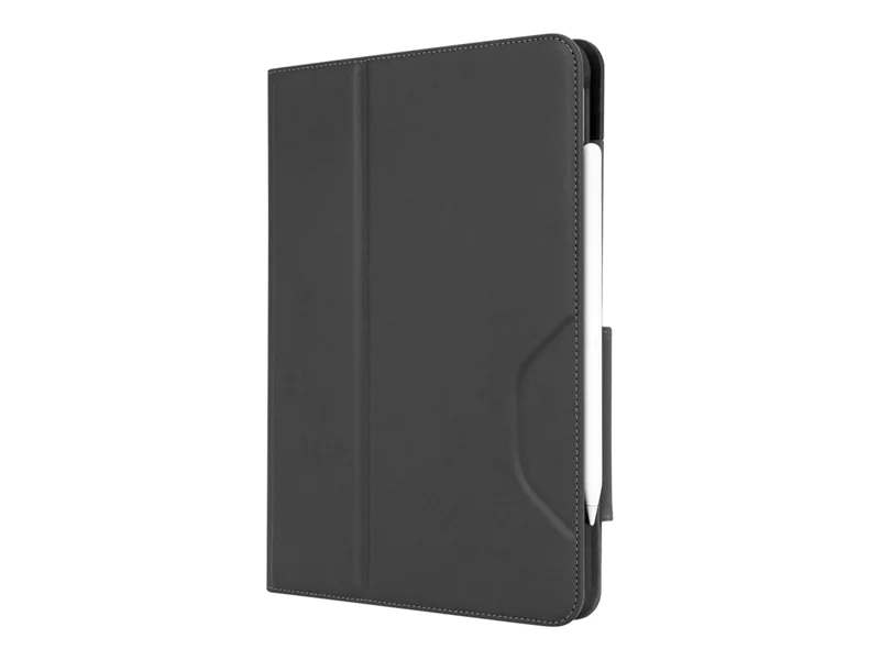 Targus VersaVu Classic - Flip-Hülle für Tablet - antimikrobiell - Polyurethan - Schwarz - 27.7 cm - 27.9 cm (10.9" - 11") - für Apple 10.9-inch iPad Air (4th generation, 5th generation); 11-inch iPad Pro (1st generation, 2nd generation, 3rd generation)