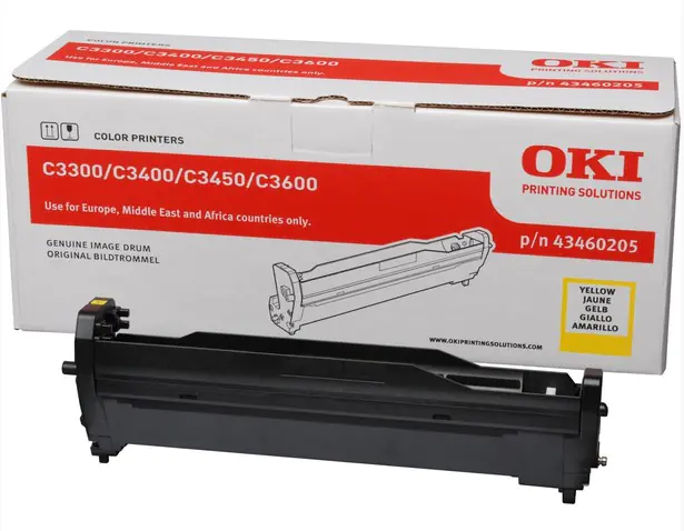 OKI - Gelb - Original - Trommeleinheit - für C3300n, 3400n, 3450n, 3600n