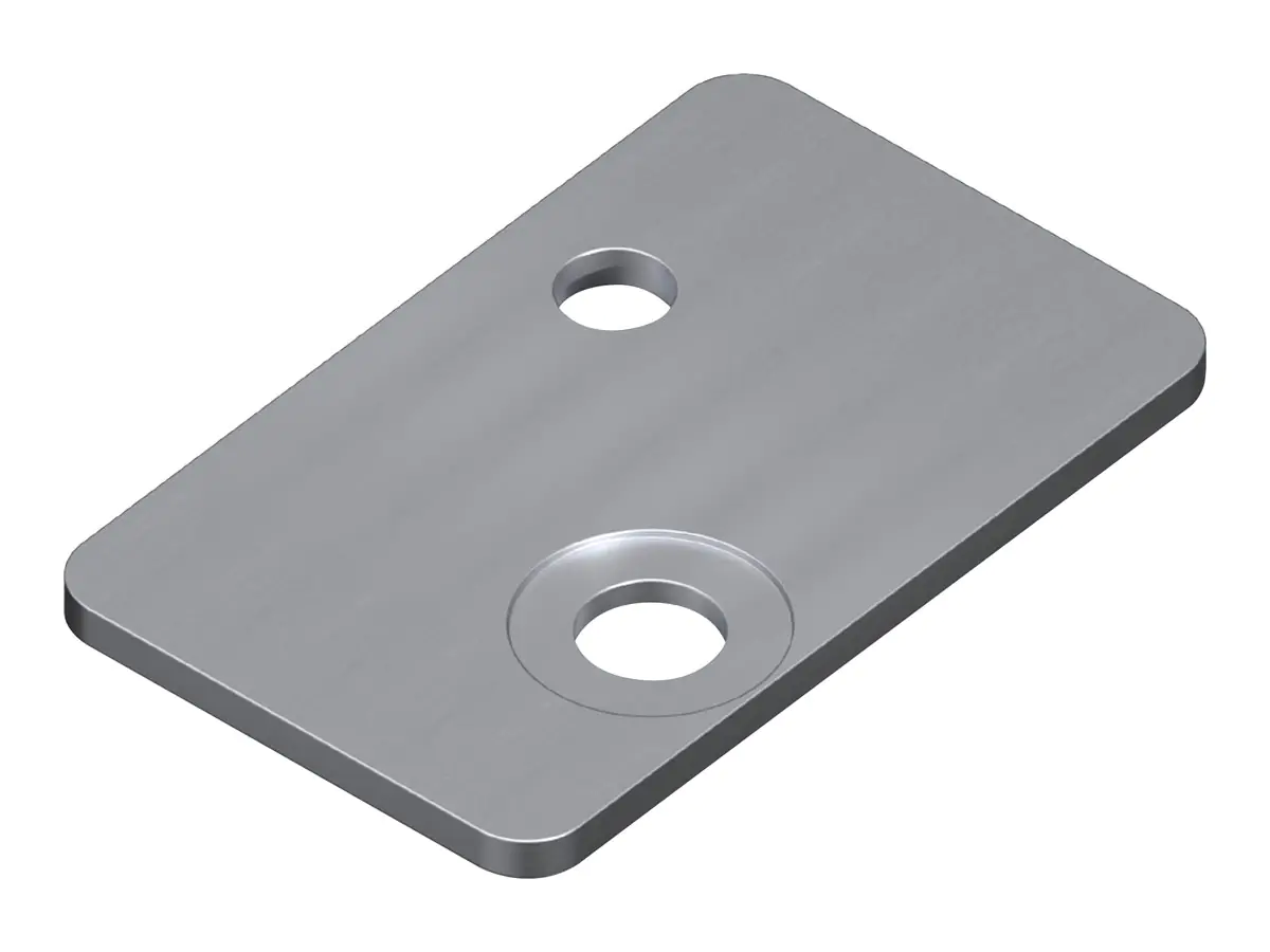 Rittal Sockel-Adapter - Für Basis-/Sockelsystem VX, Kohlenstoffstahl (Packung mit 4) 8660.131