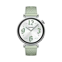 Huawei Watch GT 4 - 41 mm - Edelstahl - intelligente Uhr mit Riemen - Handgelenkgröße: 120-190 mm - Anzeige 3.4 cm (1.32") - NFC, Bluetooth - 37 g - grün