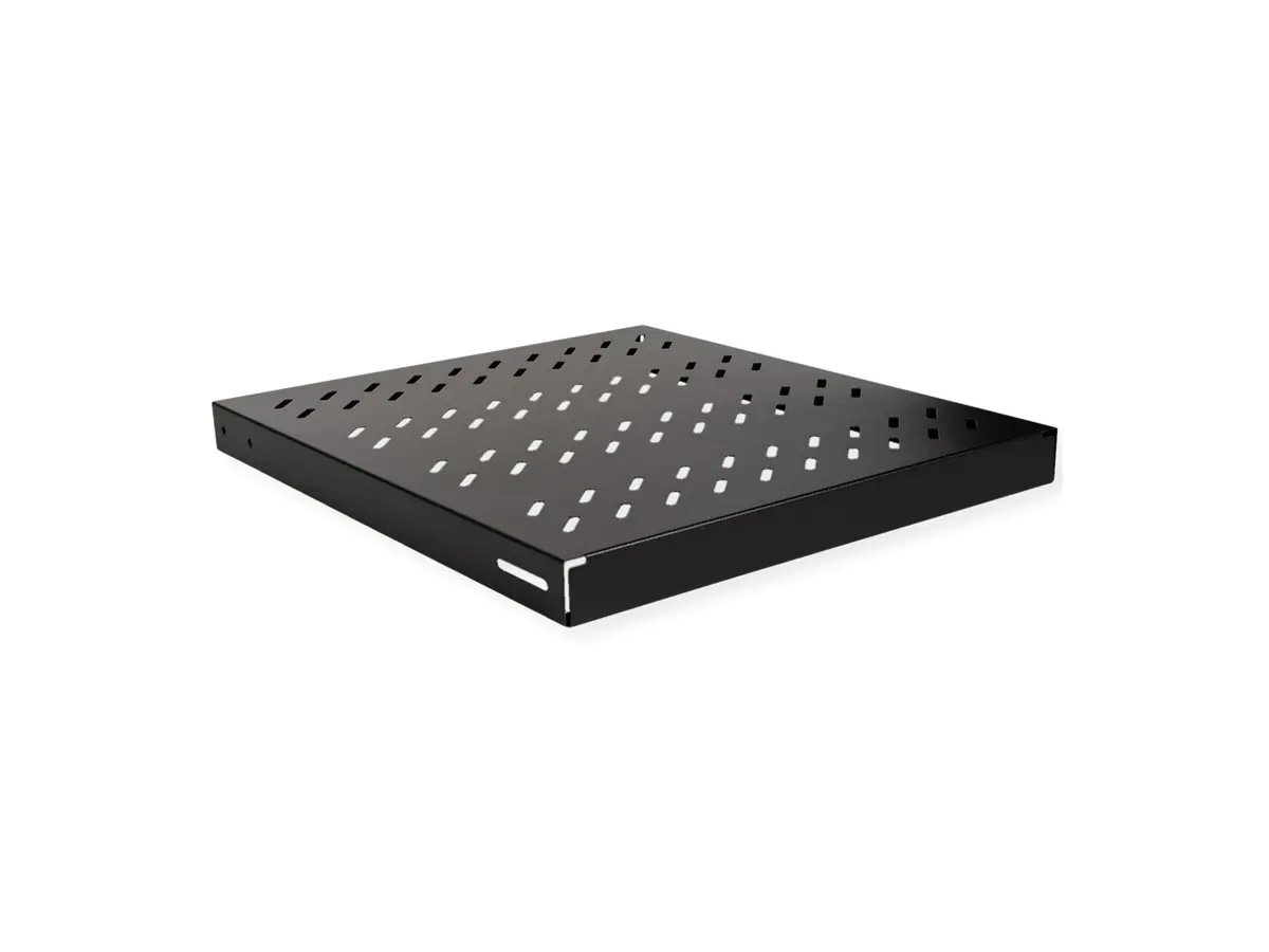 ROLINE Rack - Regal - 500 mm tief, Tragfähigkeit 50 kg - RAL 9005, Jet Black - 1U - 48.3 cm (19") 26.21.0120