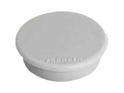 Franken GmbH FRANKEN - Magnet - 3,8 cm Durchmesser - Grau (Packung mit 10) HMS36 12
