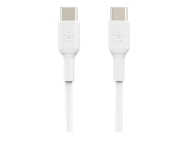 Belkin BoostCharge - USB-Kabel - 24 pin USB-C (M) zu 24 pin USB-C (M) - 1 m - weiß