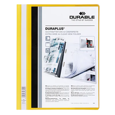 DURABLE Angebotshefter DURAPLUS 257904 DIN A4 PP gelb