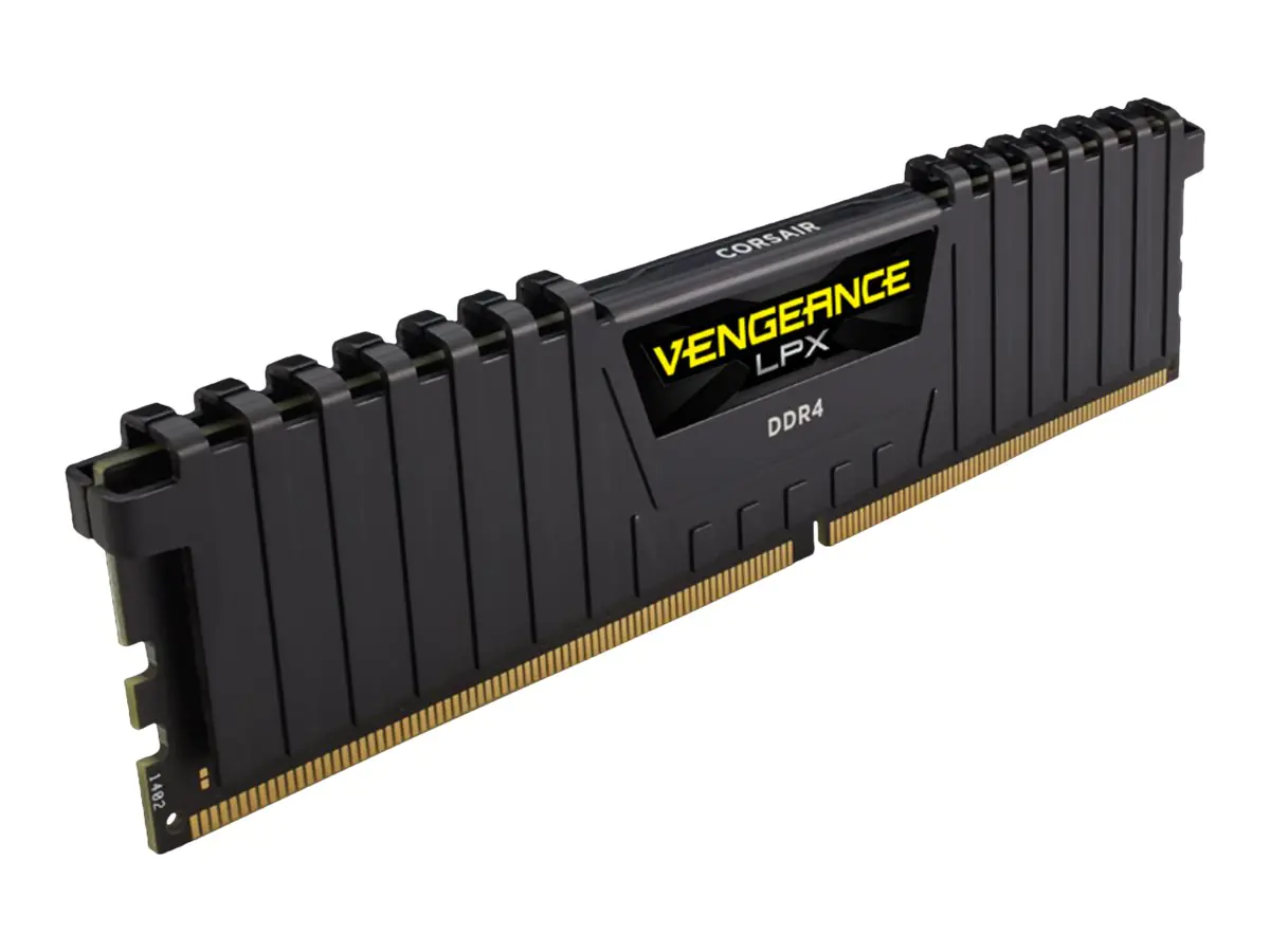 CORSAIR Vengeance LPX - DDR4 - kit - 16 GB: 2 x 8 GB - DIMM 288-PIN - 3200 MHz / PC4-25600 - CL16 - 1.35 V - ungepuffert - non-ECC - Schwarz
