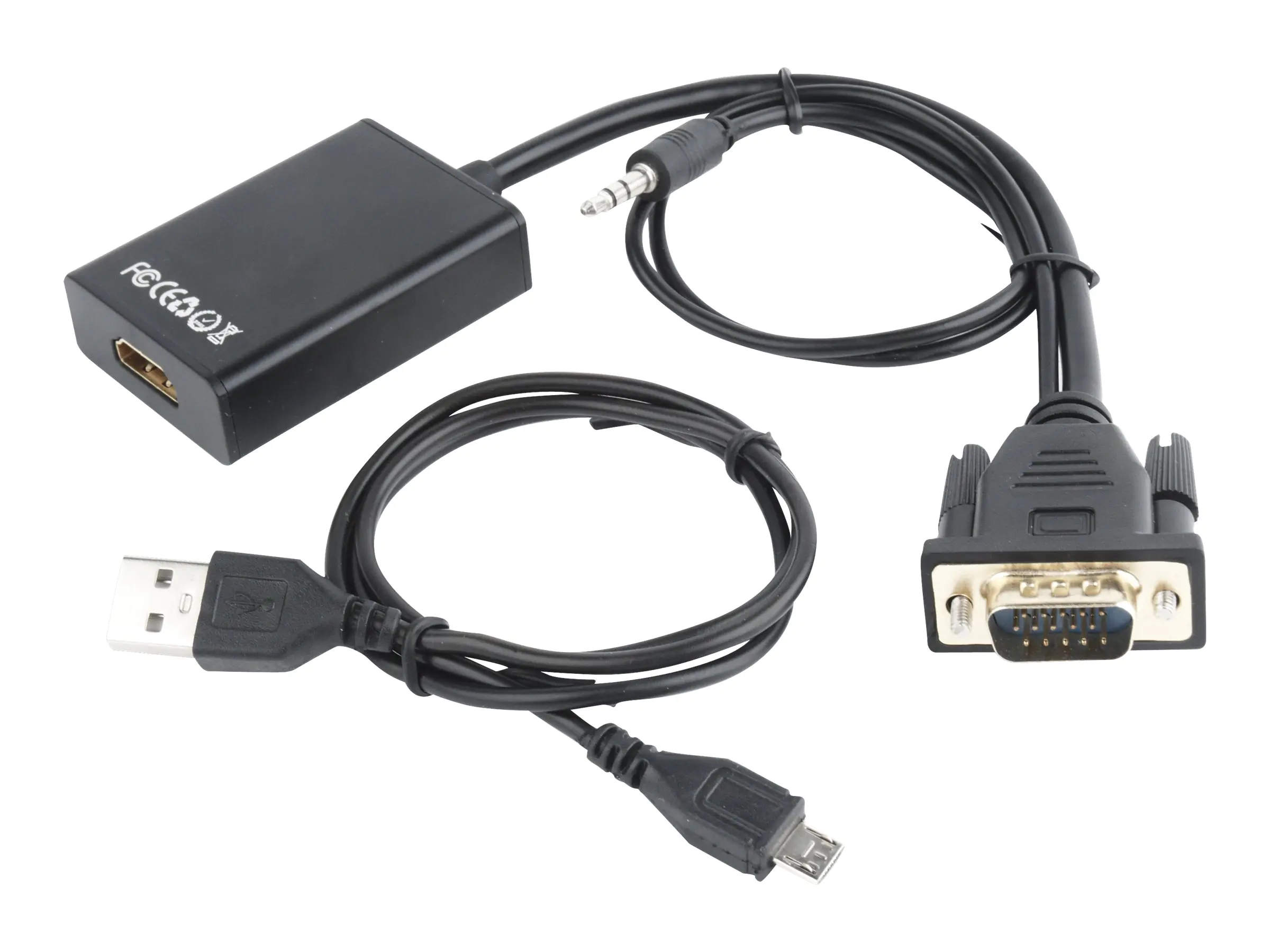 Gembird Cablexpert A-VGA-HDMI-01 - Video-/Audio -Adapter-Kit