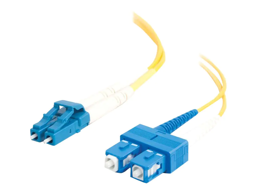 C2G Patch-Kabel Glasfaser 85589 5.00 m Gelb