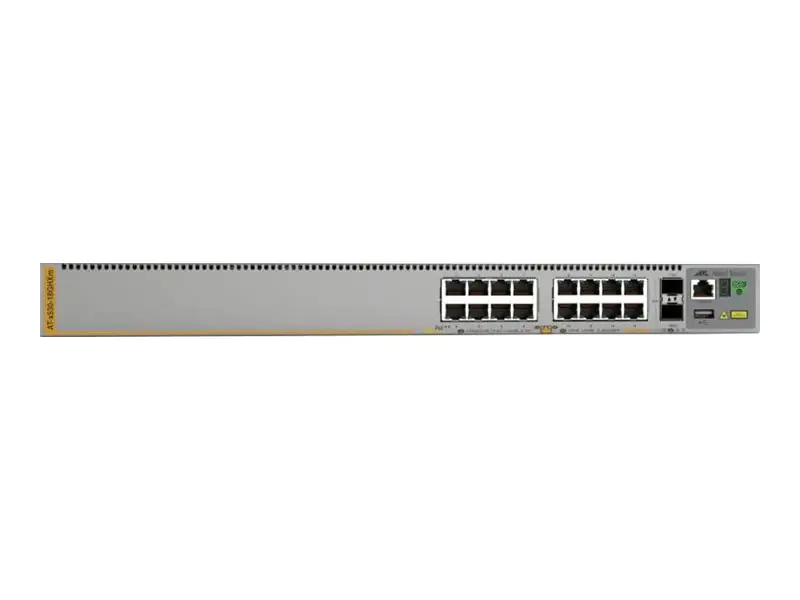 Allied Telesis AT x530-18GHXm - Switch - L3 - managed - 16 x 100/1000/2.5G/5G (PoE++)