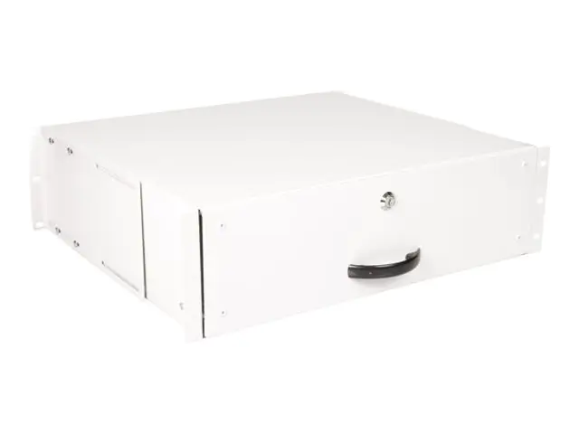Equip Rack-Schublade - verriegelbar - Hellgrau, RAL 7035 - 3U - 48.3 cm (19") EZD-3-G