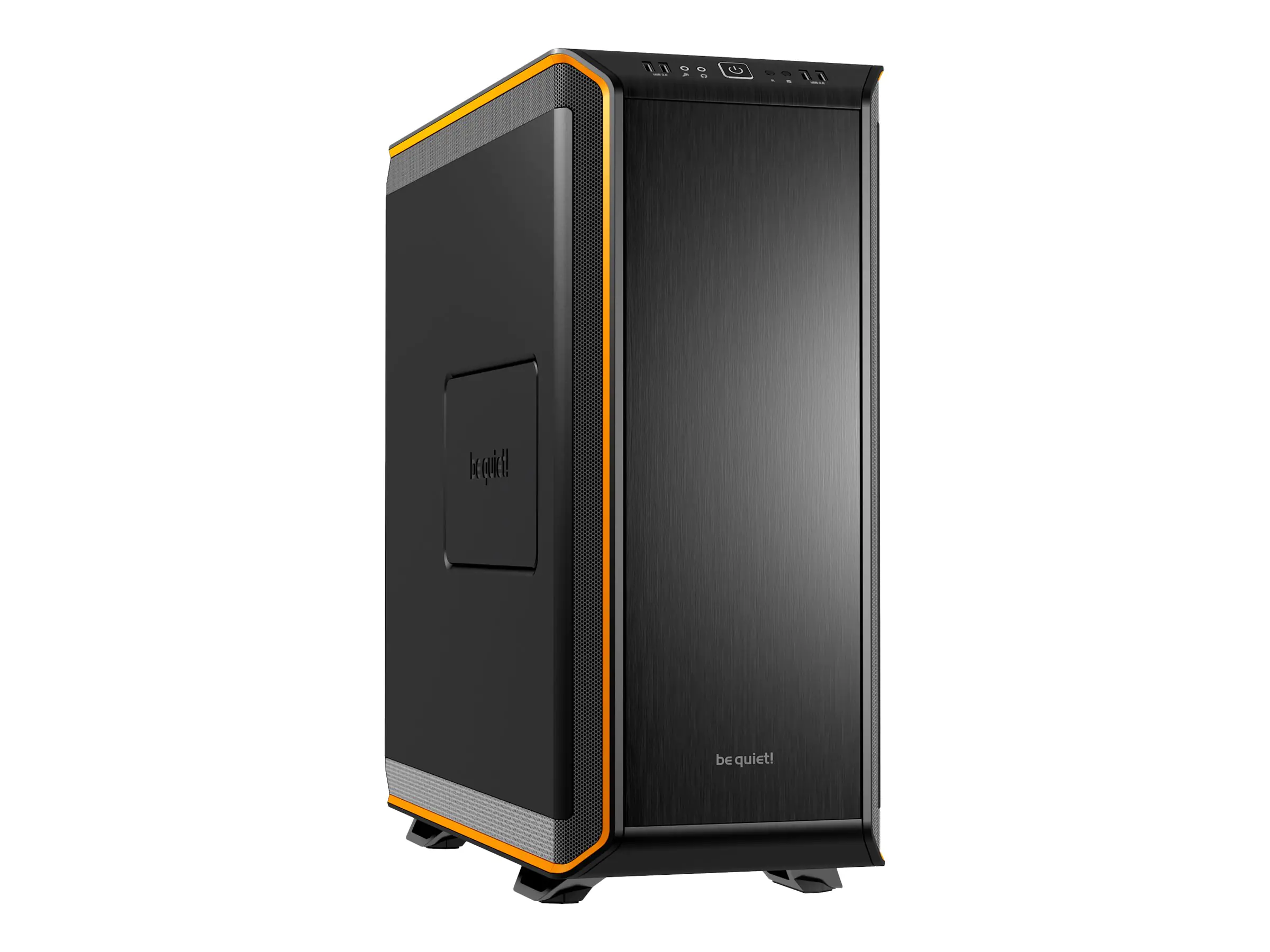 be quiet! Dark Base 900 - Tower - Erweitertes ATX - ohne Netzteil - orange - USB/Audio