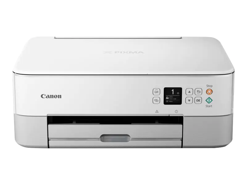 Canon PIXMA TS5351i - Multifunktionsdrucker - Farbe - Tintenstrahl - A4 (210 x 297 mm), Legal (216 x 356 mm) (Original) - A4/Legal (Medien) - bis zu 13 ipm (Drucken) - 200 Blatt - USB 2.0, Bluetooth, Wi-Fi(n) - weiß