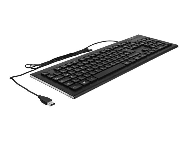Delock - Tastatur - USB - QWERTZ - Deutsch - Schwarz - retail