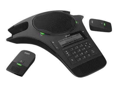 snom C520-WiMi - VoIP-Konferenztelefon - mit Bluetooth-Schnittstelle - DECT - dreiweg Anruffunktion - SIP - 3 Leitungen - Schwarz