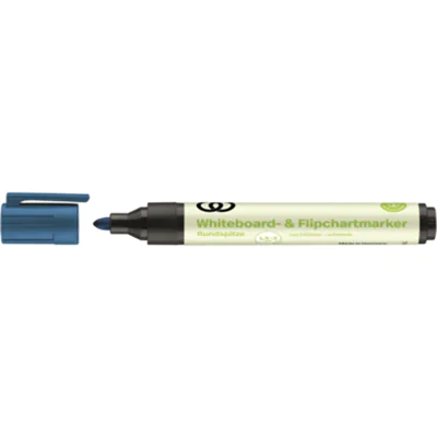 Soennecken Whiteboard-/Flipchartmarker oeco 1,5-3mm blau Rundspitze