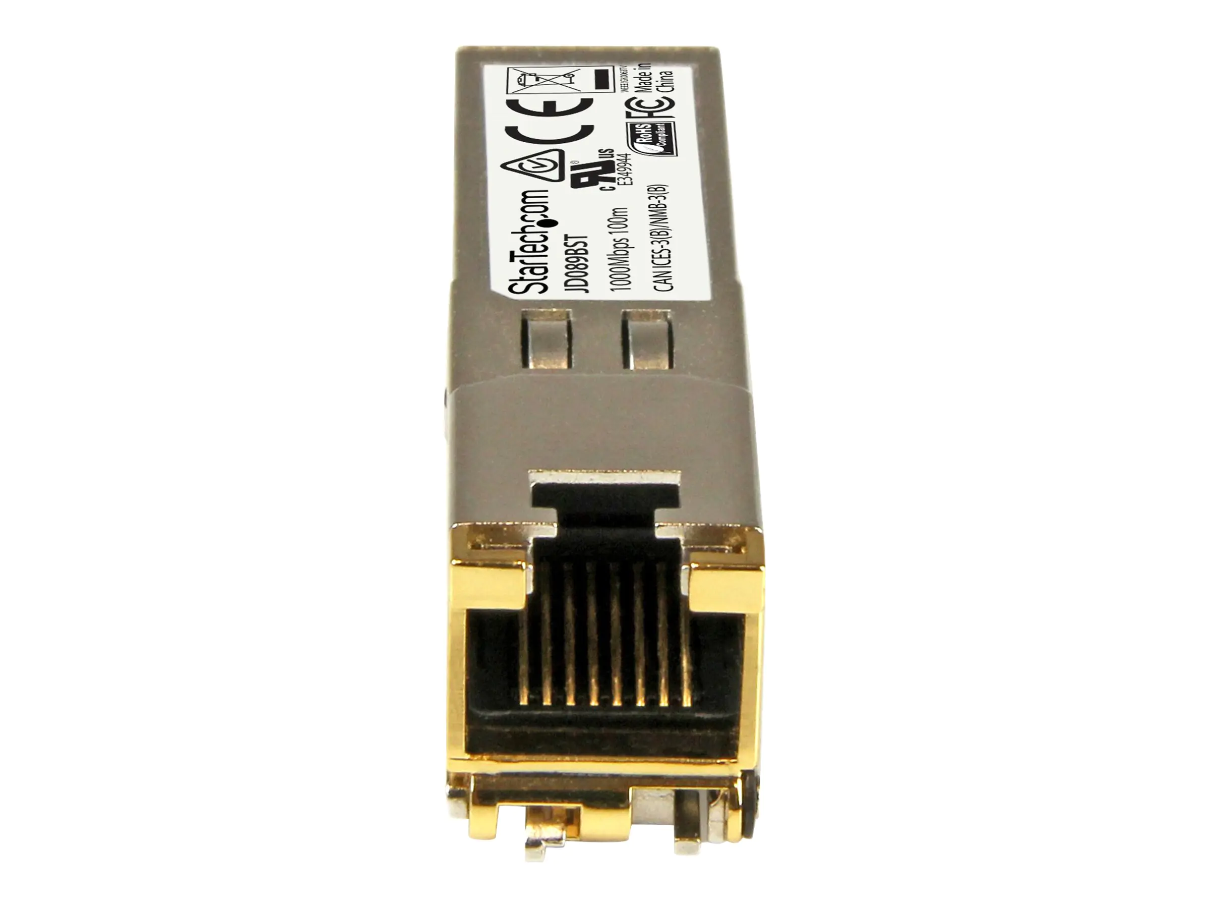 StarTech HP JD089B kompatibel SFP - Gigabit RJ45 Kupfer 1000Base-T SFP Transceiver Modul - 100m - SFP (Mini-GBIC)-