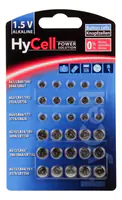 HyCell 5015473 - Einwegbatterie - Alkali - 1,5 V - 30 Stück(e) - Sichtverpackung - Knopf/Münze