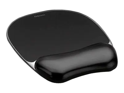 Fellowes Gel Crystals - Mauspad mit Handgelenkpolsterkissen 9112101