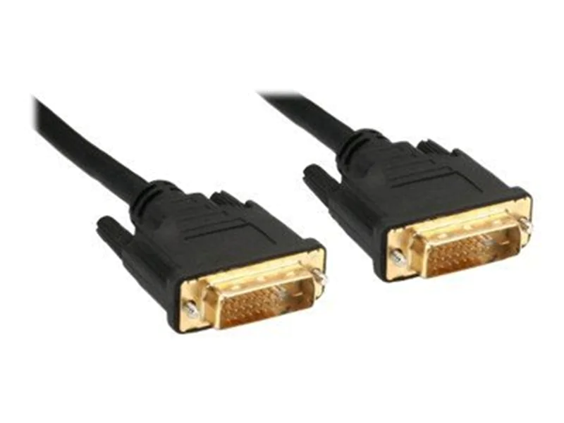 InLine Premium - DVI-Kabel - Dual Link - DVI-D (M) zu DVI-D (M) - 1 m - Schwarz