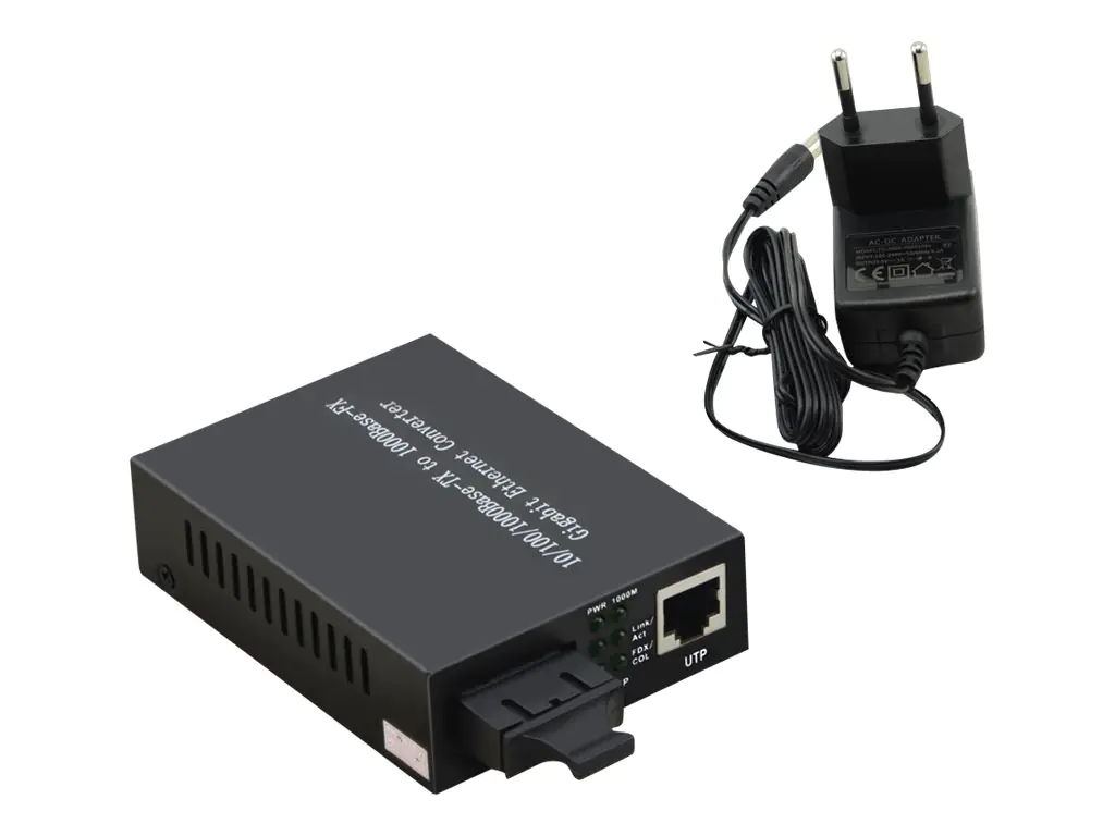 InLine - Medienkonverter - 1GbE - 10Base-T, 1000Base-FX, 100Base-TX, 1000Base-T - RJ-45 / SC multi-mode - bis zu 550 m - 1310 nm