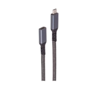 ShiverPeaks BS14-74003, 0,5 m, USB C, USB C, USB 3.2 Gen 2 (3.1 Gen 2), 10 Gbit/s, Schwarz, Weiß