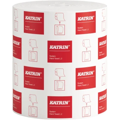 Katrin Handtuchrolle Classic System Towel M2 460102 weiß 6 Rl./Pack.