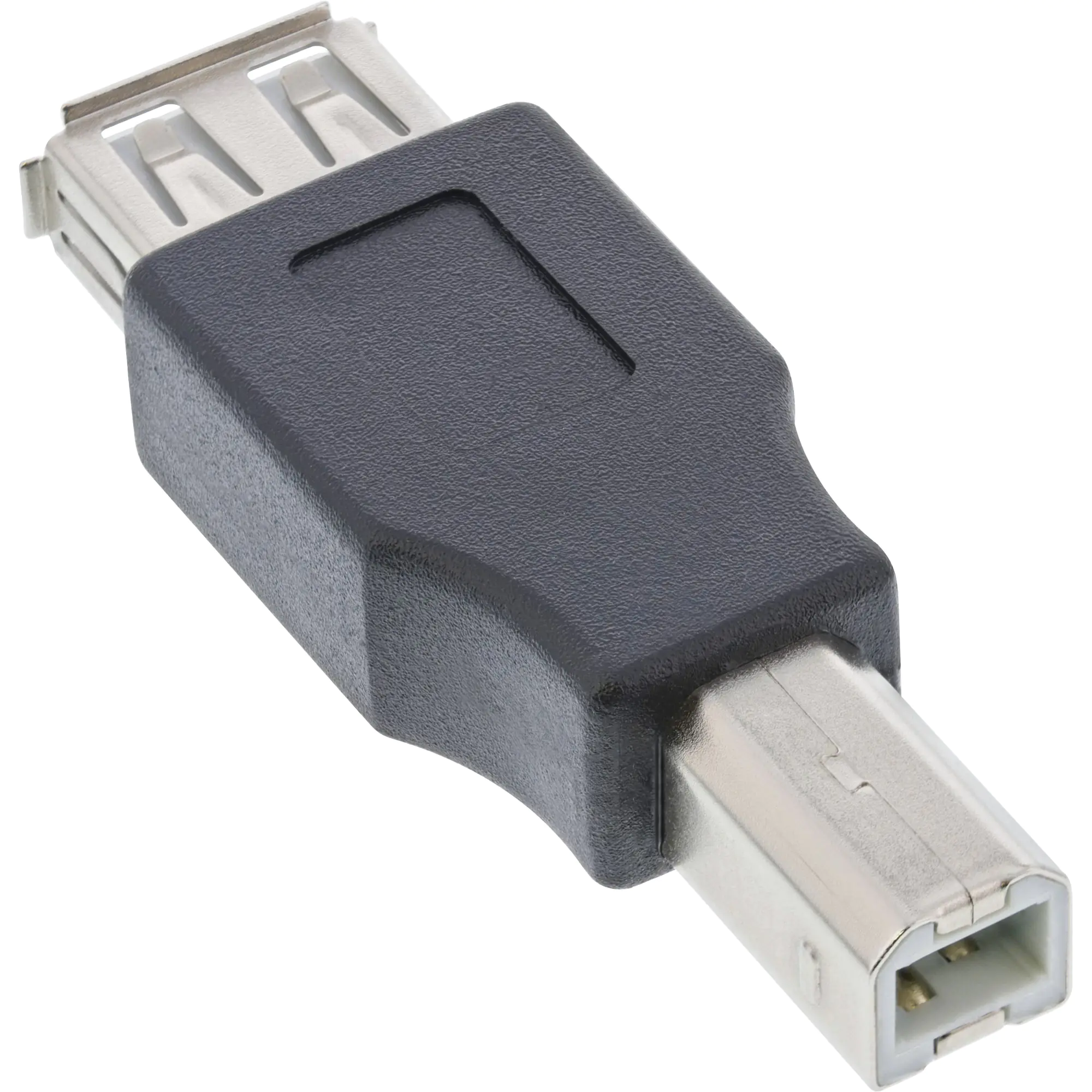 InLine - USB-Adapter - USB Typ B (M) zu USB (W) - USB 2.0 - Schwarz