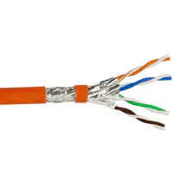 Helos 263842, 500 m, Cat7, S/FTP (S-STP), RJ-45, RJ-45, Orange