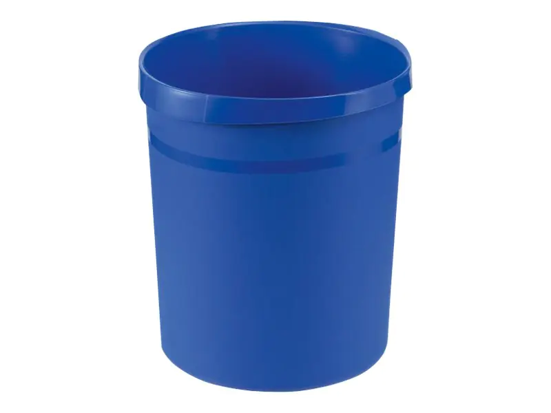 HAN GRIP - Papierkorb - 18 L - Kunststoff - Blau 18190-14