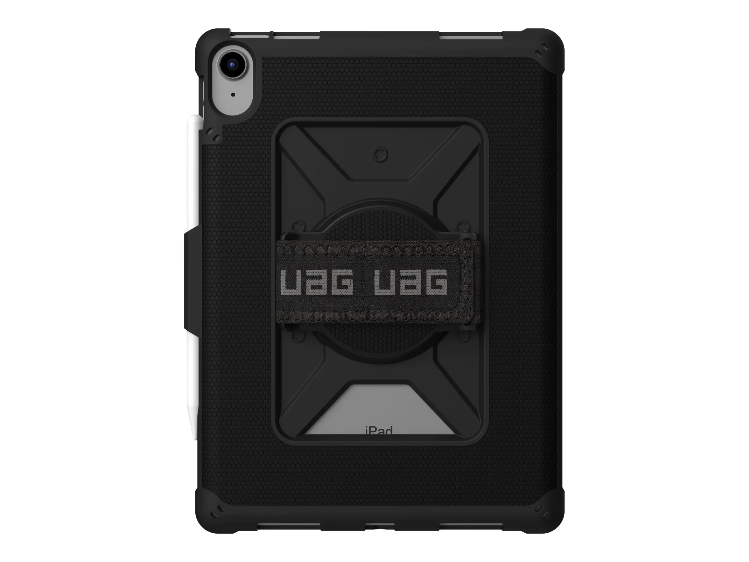 UAG Metropolis Series Rugged Case for iPad 10.9 (10th Gen, 2022) - Metropolis w Handstrap Black - Hintere Abdeckung für Tablet - Schwarz - 10.9" - für Apple 10.9-inch iPad (10. Generation); iPad A16 Wi-Fi, A16 Wi-Fi + Cellular