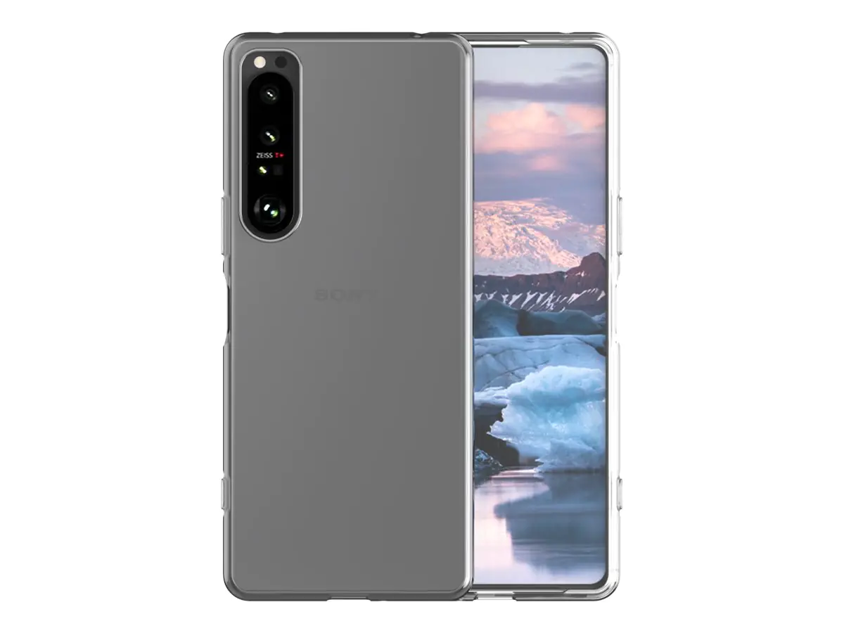 dbramante1928 Greenland - Hintere Abdeckung für Mobiltelefon - 100 % recycelter Kunststoff - klar - für Sony XPERIA 1 IV