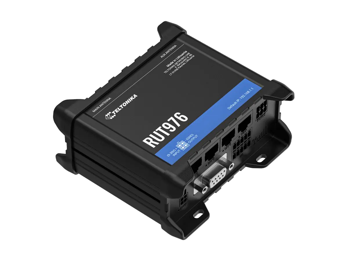 Teltonika · Router· RUT976· Redcap 5G - Router - 0,1 Gbps