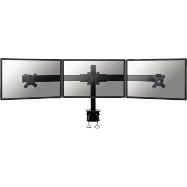 Neomounts FPMA-D700D3 - Befestigungskit - für 3 LCD-Anzeigen - Schwarz - Bildschirmgröße: 25.4-69 cm (10"-27") - Klemmmontage, Tischmontage