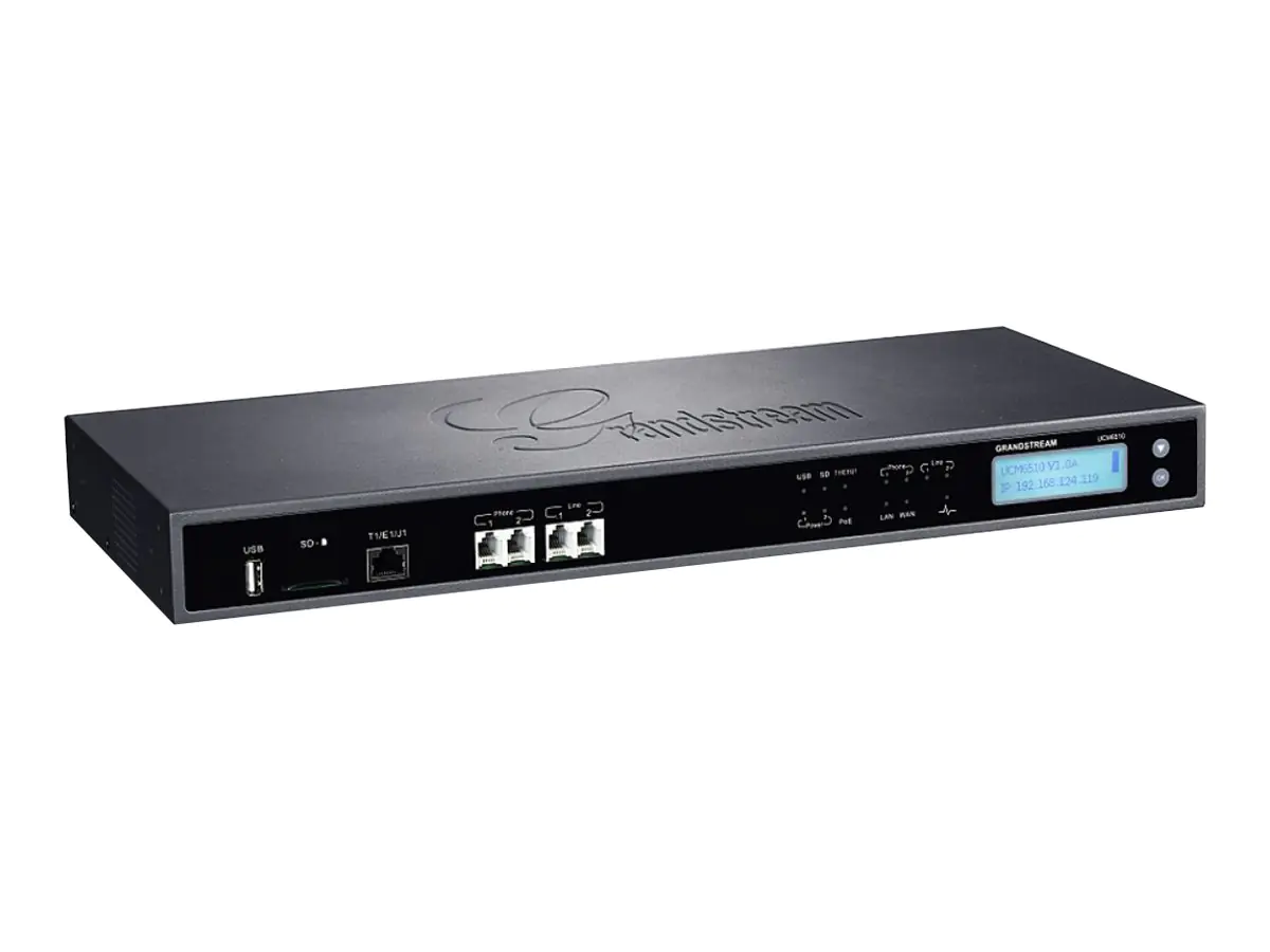 Grandstream UCM6510 - IP-PBX - in Rack montierbar