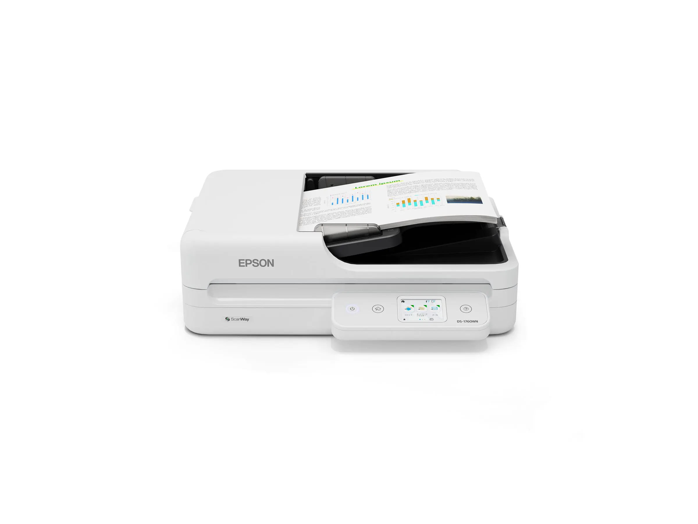 Epson WorkForce DS-1760WN - Dokumentenscanner - Duplex - 215.9 x 5588 mm - 1200 dpi x 1200 dpi - b