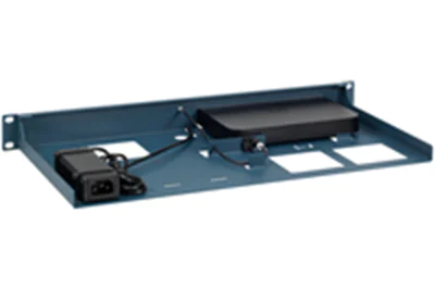 Rackmount.IT RM-CI-T15 - Montagesatz für Netzwerkgeräte - Rack montierbar - Metallisch Blau - 1U - 48.3 cm (19") - für Cisco Meraki Z4