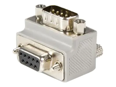 StarTech DB9 auf DB9 Seriell Kabeladapter Typ 1 rechts gewinkelt - St/Bu - Serieller Adapter - DB-9 (M) zu DB-9 (W) - für P/N: ICUSB2322I, ICUSB2328I, ICUSB232INT1, ICUSB232INT2, PCI2S1P2