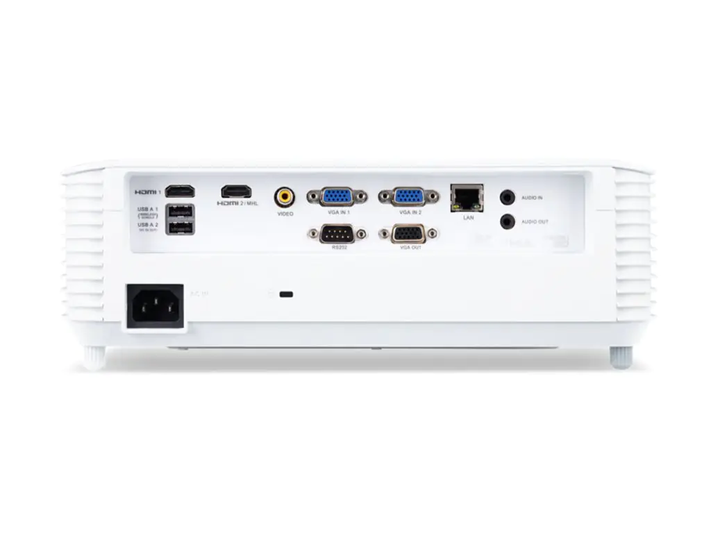Acer S1286H - DLP-Projektor - tragbar - 3D - 3500 lm - XGA (1024 x 768) - 4:3 - Short-Throw Fixed-Objektiv