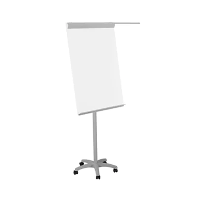 rocada Flipchart Economy 68 x 104 cm (B x H) 186cm Stahl weiß