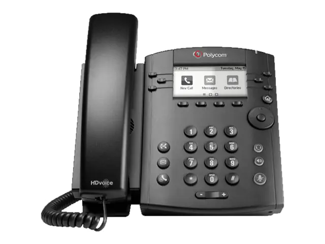 Poly VVX 301 - VoIP-Telefon - dreiweg Anruffunktion