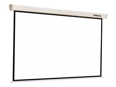 Reflecta Crystal-Line Rollo - Leinwand - Deckenmontage möglich, geeignet für Wandmontage - 254.6 cm (100") - 1:1 - Matte White
