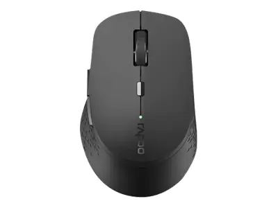 Rapoo M300 Silent - Maus - optisch - 7 Tasten - kabellos - 2.4 GHz, Bluetooth 4.0, Bluetooth 3.0 - kabelloser Empfänger (USB) - Dunkelgrau