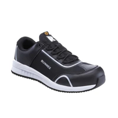 RUNNEX® Sicherheitsschuhe SportStar S1PS 40 S1 Microfasermaterial/Textileinsätze/TPU-Besätze schwarz/weiß