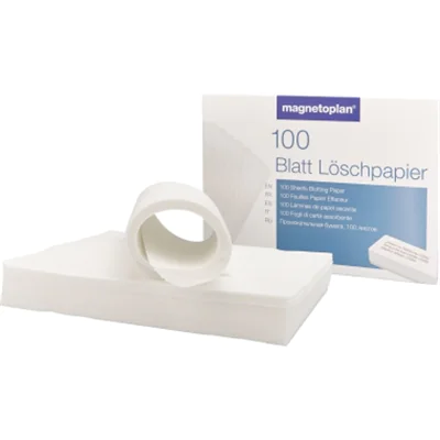 Diverse Magnetoplan 12296, Löschpapier, Weiß, Box, 100 Stück(e)