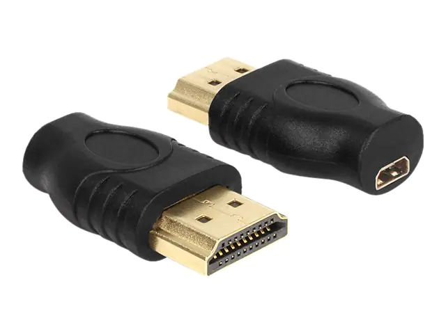 Delock - HDMI-Adapter - HDMI männlich zu 19 pin micro HDMI Type D weiblich