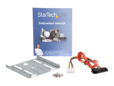 StarTech.com Adapter Bracket für 2,5 (6.4cm) auf 3,5 (8,9cm) BRACKET25SAT