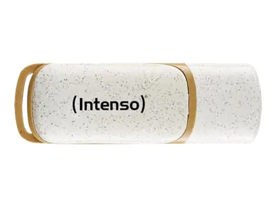 Intenso Green Line - USB-Flash-Laufwerk - 64 GB - USB 3.2 Gen 1 - Beige/Braun
