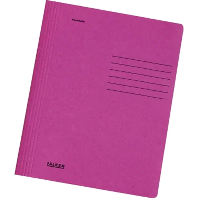 Falken Schnellhefter 26001200 A4 Karton pink