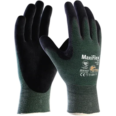 MaxiFlex® Arbeitshandschuhe CutT 7 Nylon/Glasfaser grün/schwarz