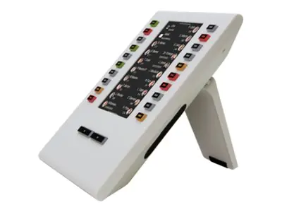 Auerswald COMfortel D-XT20i - Funktionstasten-Erweiterungsmodul für VoIP-Telefon - weiß
